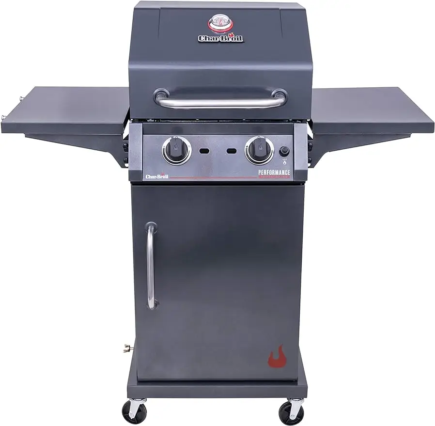 

Char-Broil® Performance Series™ Amplifire™ Infrared Cooking Technology 2-Burner Cabinet Propane Gas Stainless Steel Grill