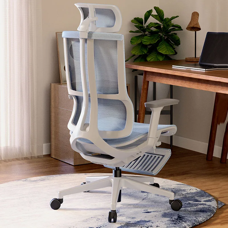 Computer Ergonomic Office Chair Mobile Arm Comfy Outdoor Office Chairs Armrest Leather Cadeira Para Computador Rome Furniture rocking chairs creative plastic living room gyroscopic stool outdoor garden furniture beach 360 degree rotation tumbler stool