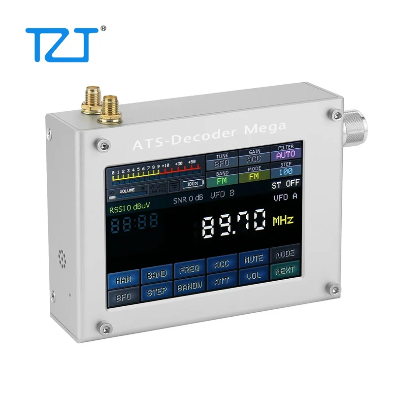 TZT HAMGEEK ATS デコーダー メガ SDR ラジオ AM FM SYNC SSB CW DIGI