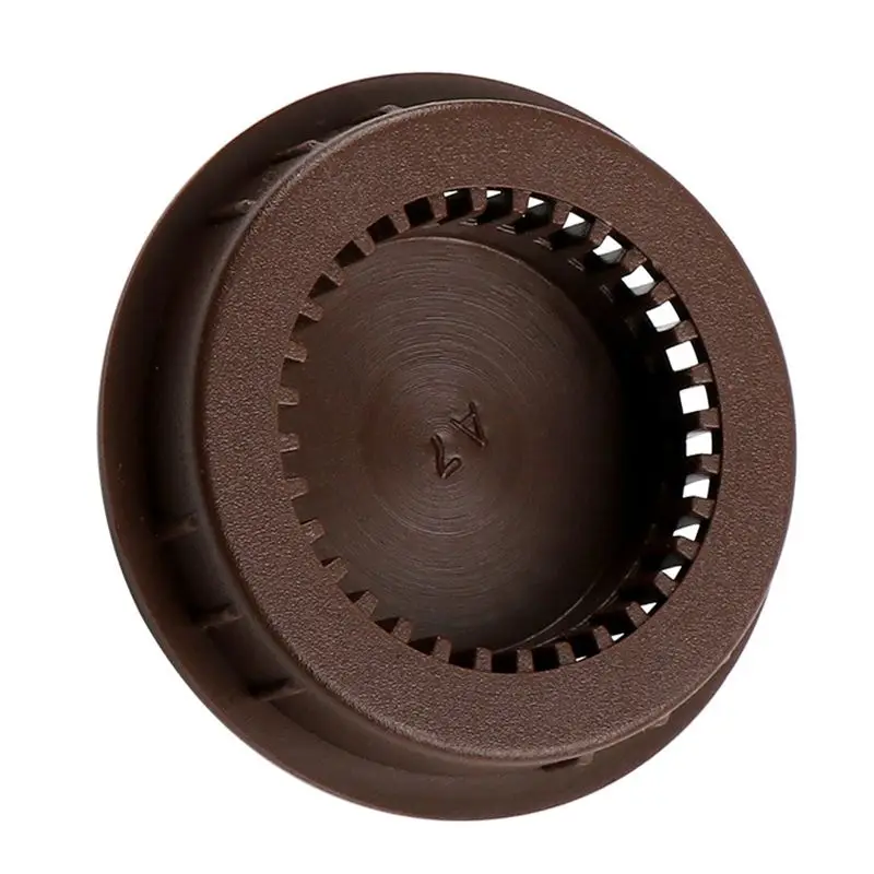 Round Plastic Air Vent Ventilation Furniture Cabinet Closet Invisible Grille Cover Diffuser Ventilation Hole решетка вентиляцион
