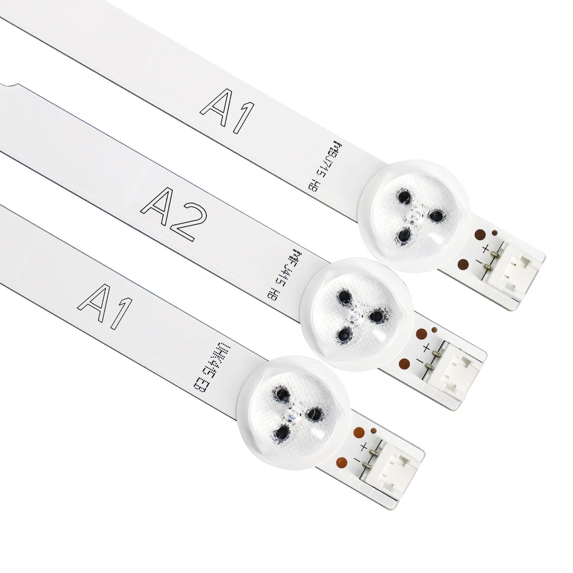 Tiras de Retroiluminação Led a1 a2 para tv lg 630 mm 6916l1440a 6916l-1439a 32ln540u-za 32la621v Lc320due-sfr1 Lc320dxe-sfr1 32ln5400 - Imagem 6