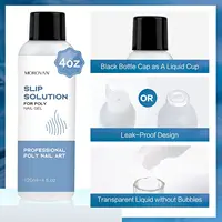 75/120/240ml Gel pour Extension antiadhésive Gel vernis à ongles brosse bouchon de bouteille comme tasse liquide faux ongles Solution antidérapante bricolage outils d'art 6