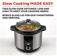 6QT Easy 3-in-1 Slow Cooker, Pressure Cooker, and Sauté Pot 2
