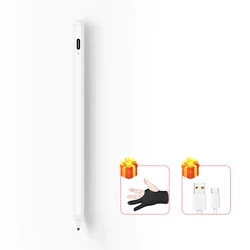 Universal Tablet Screen Touch Stylus Pen (White)
