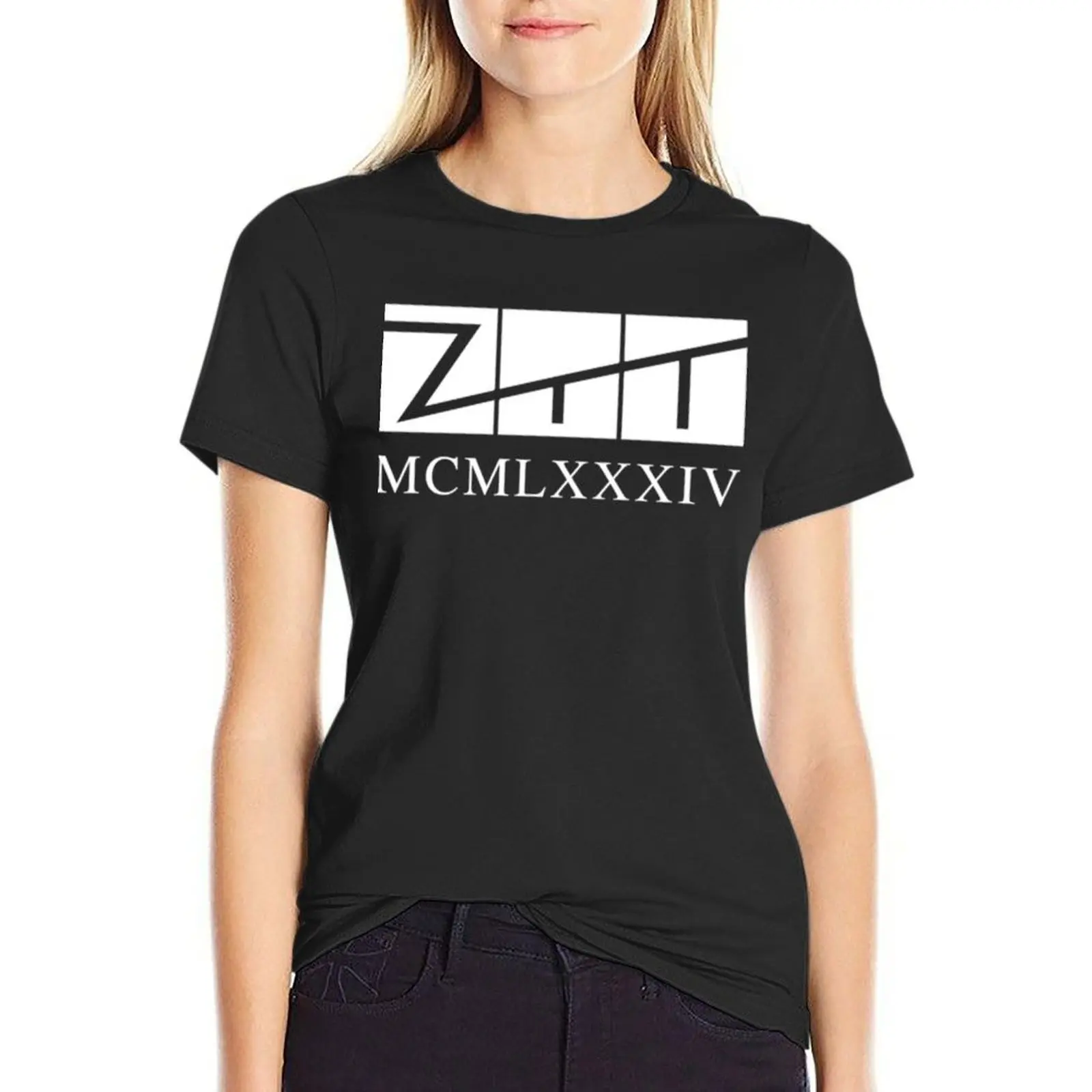 

ZTT 1984 Classic T-shirt oversized cute tops summer top clothes for Women