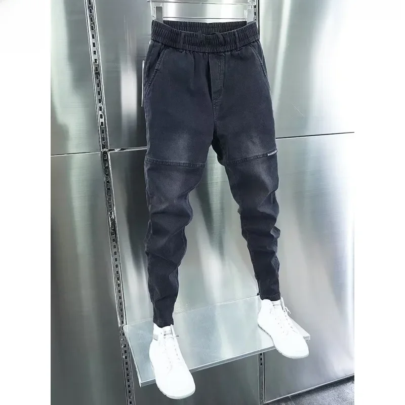 Men's Loose-fit Casual Jeans Harlan Style Workwear Ankle-length Pants Men Jeans Mens Jeans Jeans Trousers Denim Trousers Business Jeans