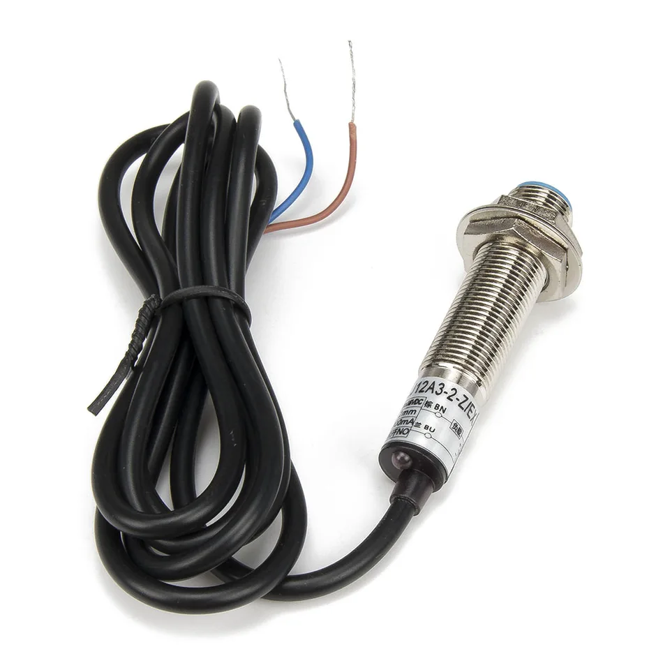 Inductive Proximity Switch Sensor 2mm 2-Wires NO DC6-36V Dia 12mm LJ12A3-2-Z /EX
