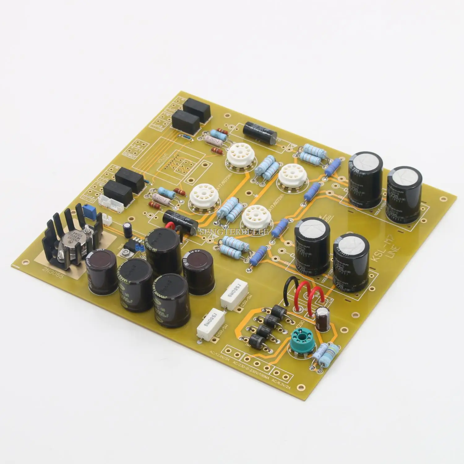 

HiFi Diy 12AY7 + 6Z4 трубчатый стереопредусилитель, плата/комплект, основанный на фотовспышке + плата блока питания