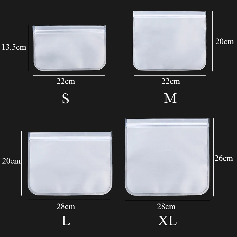 Saco de Armazenamento de Alimentos de Silicone Reutilizáveis - Imagem 6