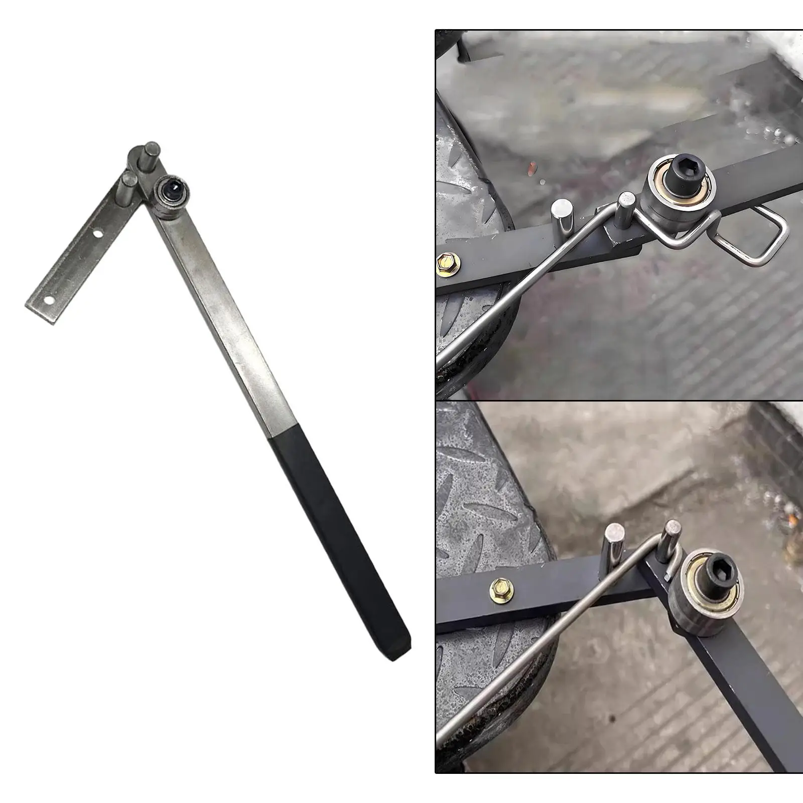 Steel Steel Bender Bending Tool Garage Household Rods Manual Bending Machine