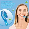 40 Pack Disposable Mini Travel Toothbrushes - 5 In 1 Function, Travel Date Portable Individually Packed 5