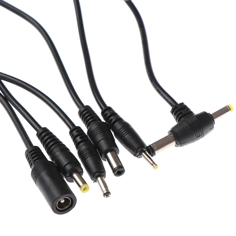 

1Pc Adapter Output Power Cord DC Male Plug with 100cm Cable 2.5*0.7/3.5*1.35/4.0*1.7/5.5*2.1mm