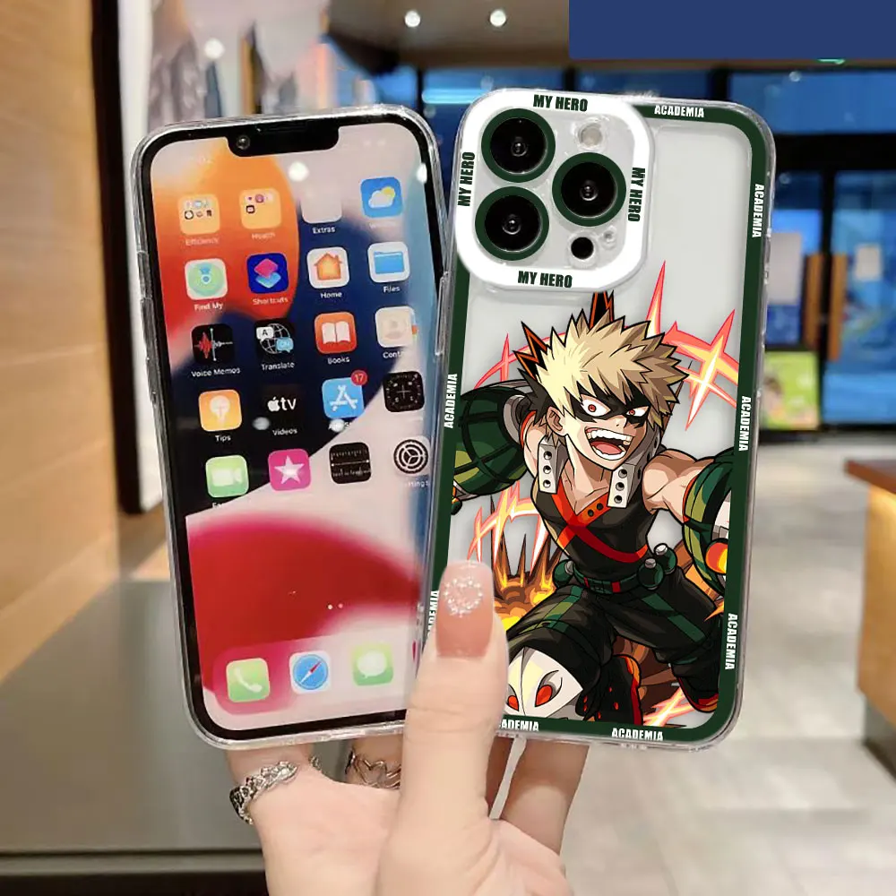 My Hero Academia Izuku Clear Phone Case