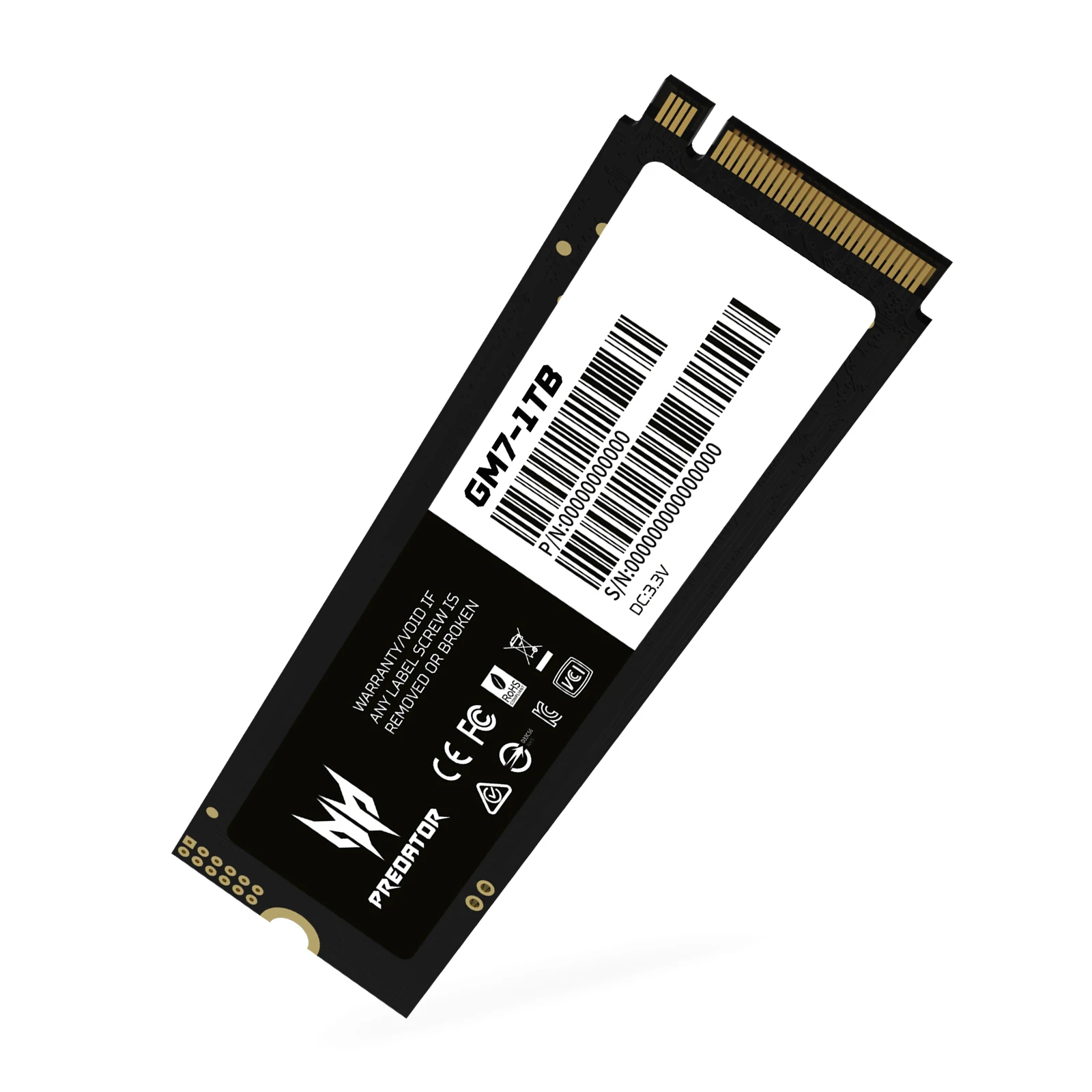 Acer Predator GM7 4TB M.2 SSD ① Amazon.com: acer Predator GM7 4TB SSD: M.2 2280 PCIe Gen 4