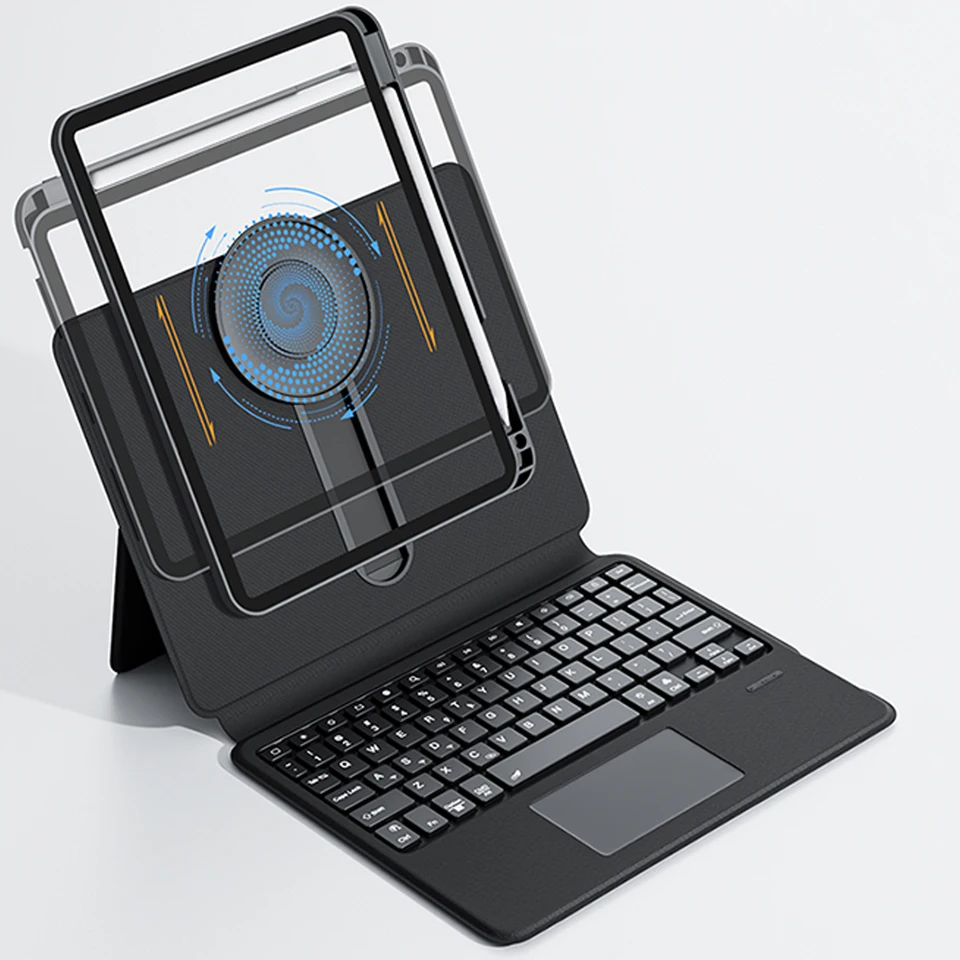 Foldable Keyboard Case with Stand for iPad Pro 13