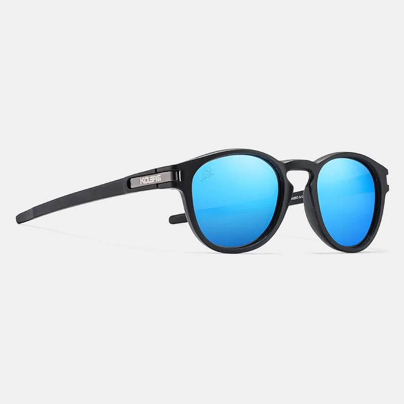KDEAM 2026 Klassische Runde Polarisierte Sonnenbrille TR90 Herren- und Damen-Sport-Freizeitbrille Reise-Party-Brille – Detail 19