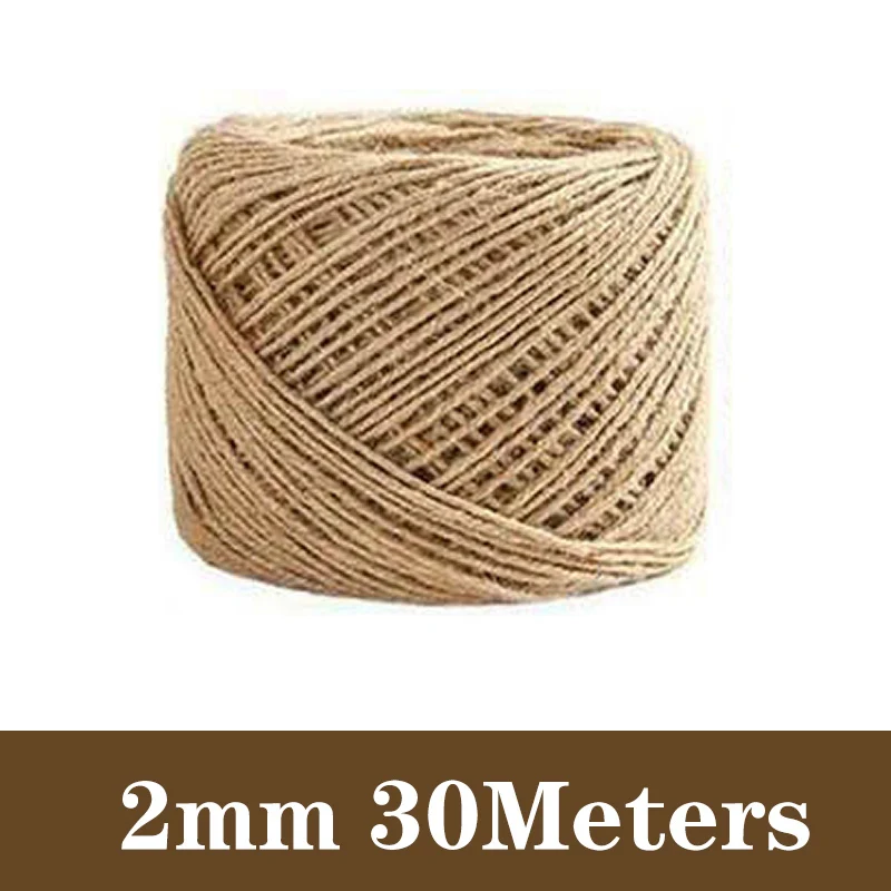 Natural Cotton Macrame Cord 1/2/3/5/8/10mm Rope Ribbon String Sewing DIY Handmade Thread Twine Weave Home Accessories Decoration 