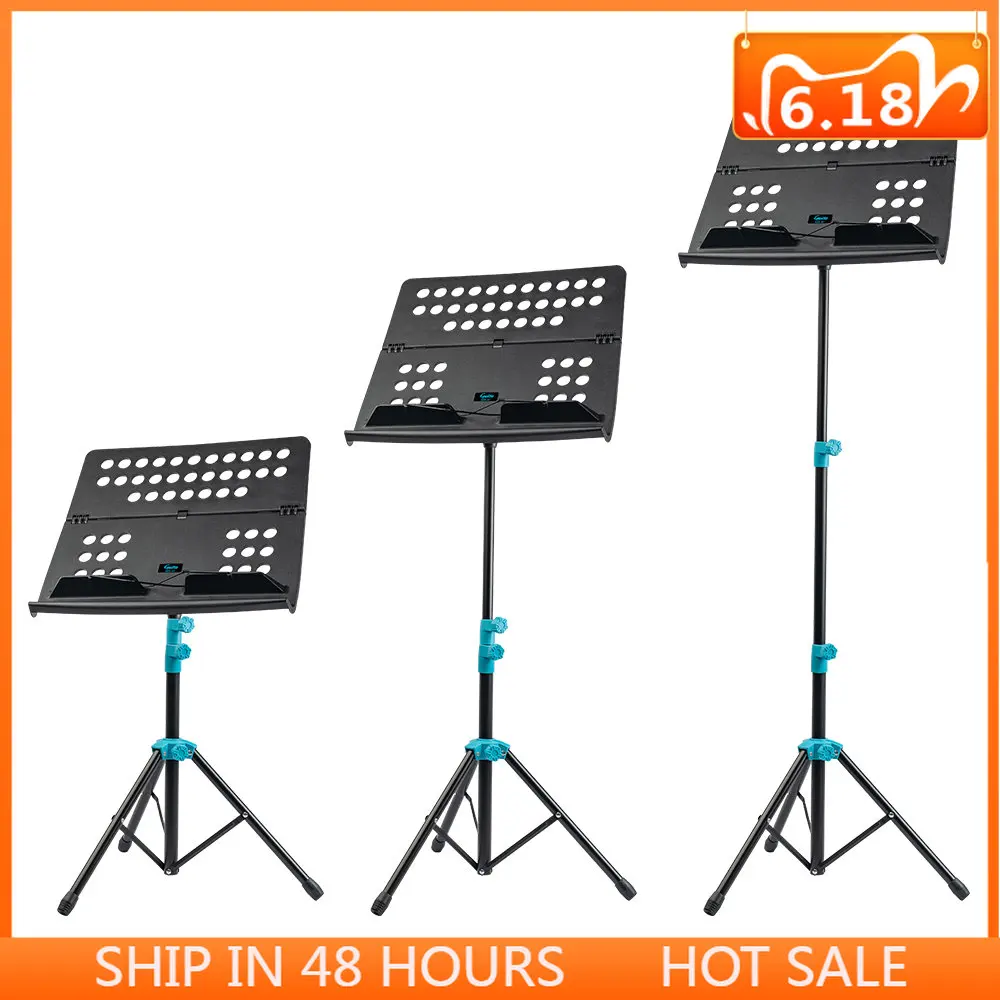 Joyo Gss01 Folding Music Sheet Stand Detachable Aluminum Alloy Tripod Music Stands Holder