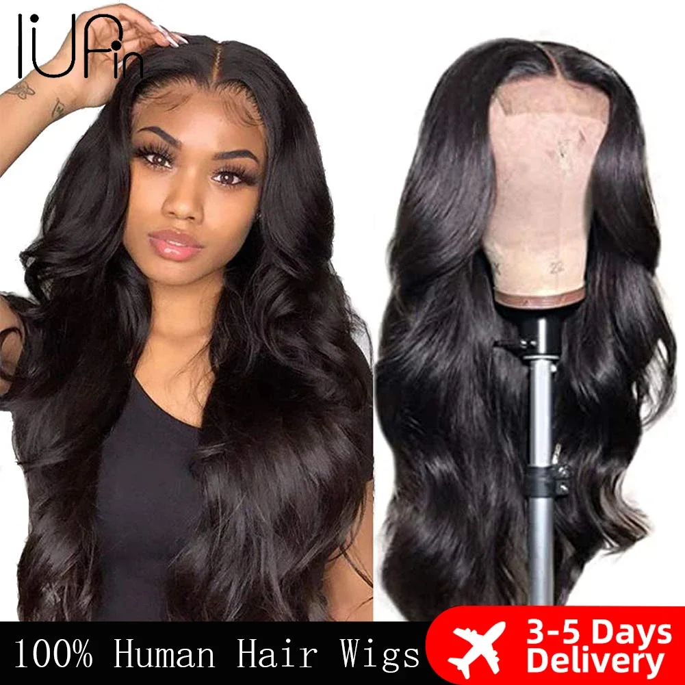 

HD Lace Front Human Hair Wigs Body Wave13x4 13x6 Transparent Lace Frontal Human Hair Wigs Pre Plucked Glueless Wigs For Women