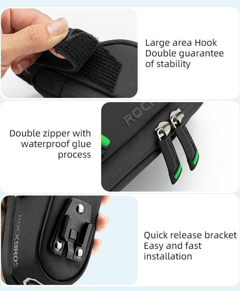 Cycling Rainproof Bicycle Bag Shockproof Bike Saddle Bag Shanghai Bicycle Rear S