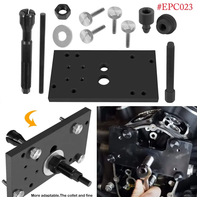 Kit Di Strumenti Di Installazione Del Cuscinetto Ad Aghi Dell'Albero A Camme Interno E Estrattore Di Rimozione Adatto Per Il Motore Harley Davidson Mi
