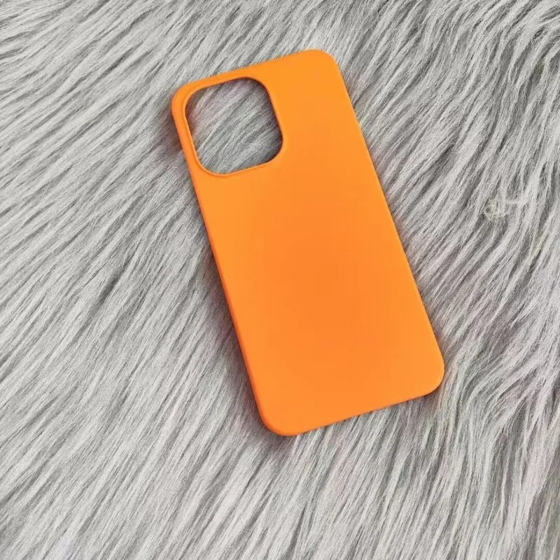Sleek Shockproof Matte Phone Protection Back Cover in Solid Color