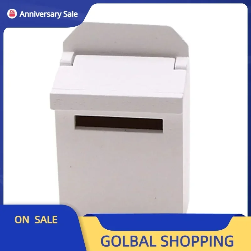 Nostalgic Miniature Wooden Flip Mailbox Model Beautifully Crafted Bring Realism And Fun To Your Miniature Setting