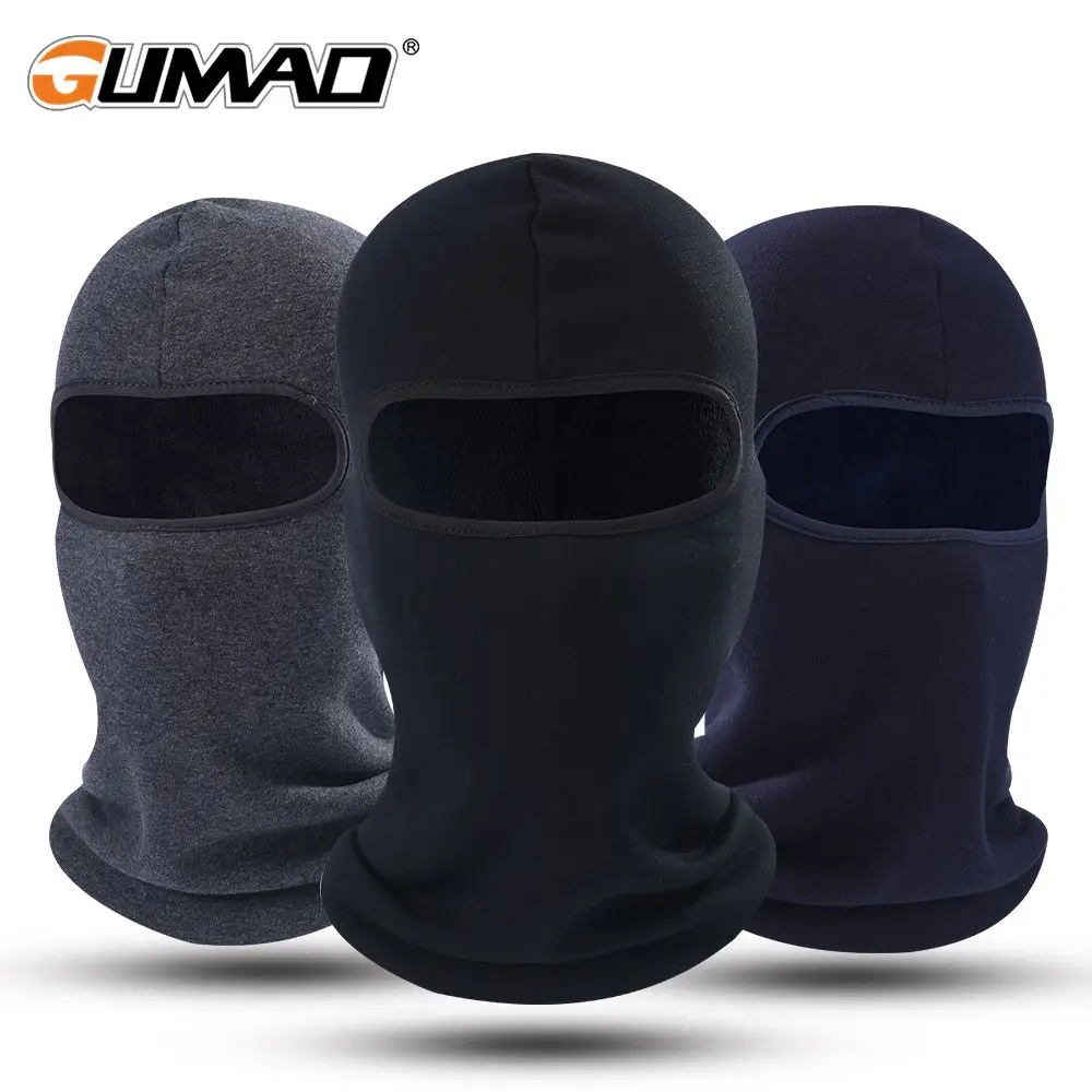 Winter Balaclava Full Face Mask Fleece Thermal Helmet Liner Cycling Mask Outdoor 