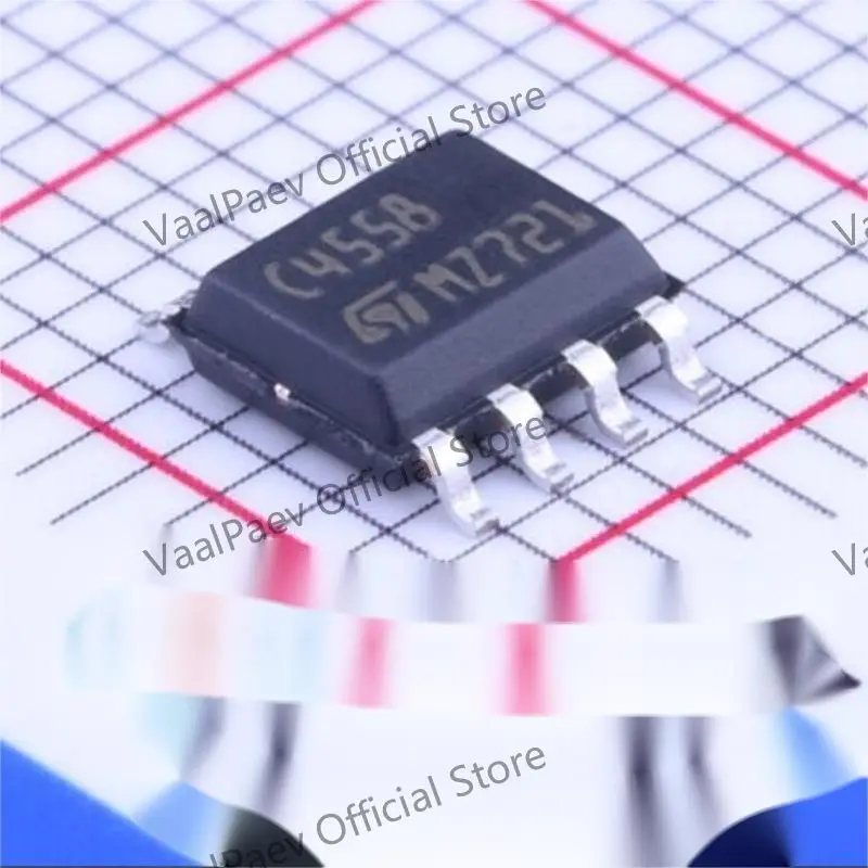 

TJM4558CDT 50pcs/lot TJM4558 Series 22V 5.5MHz Wide Bandwidth Dual Channel Bipolar Operational Amplifier - SOIC-8