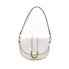 

Exports Of French Female 2022 New Niche Texture Bag Alar Bag Portable Saddle Bag Joker Ins Inclined Shoulder Bag