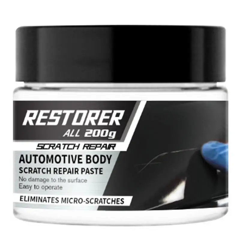 

200g Auto Scratch Remover Swirl Car Finishing Polish Eliminate Paint Scrapes With Rubbing Compound Scratch Remover Accessories