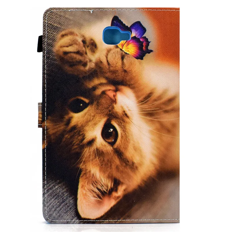 Samsung Galaxy Tab A A6 10.1 Case Funda SM-T580 T585 Tablet Cute Kids Animal Cover