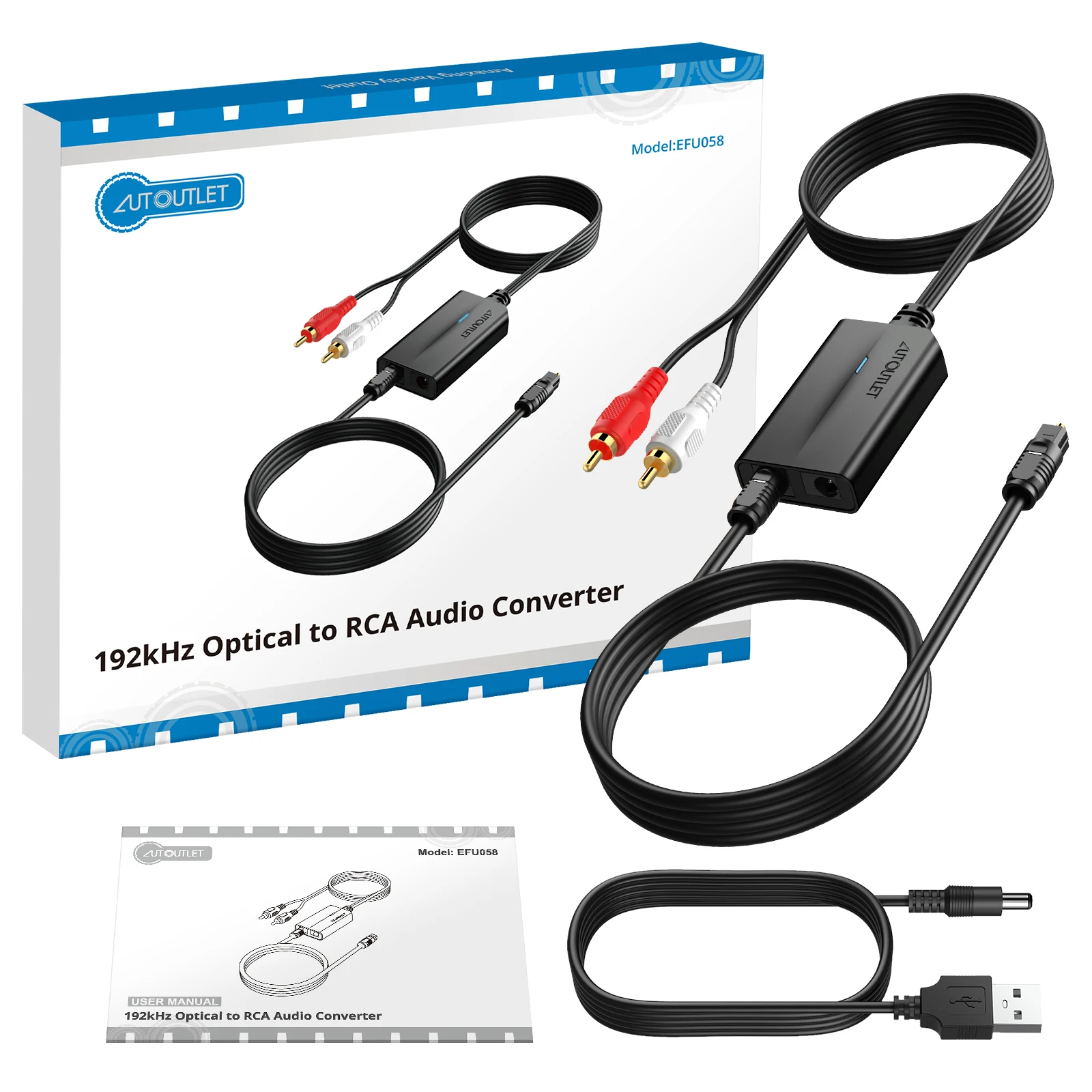 Convertitore Audio Da Ottico A 3.5mm - DAC Con Controllo Volume Per TV - Foto 9