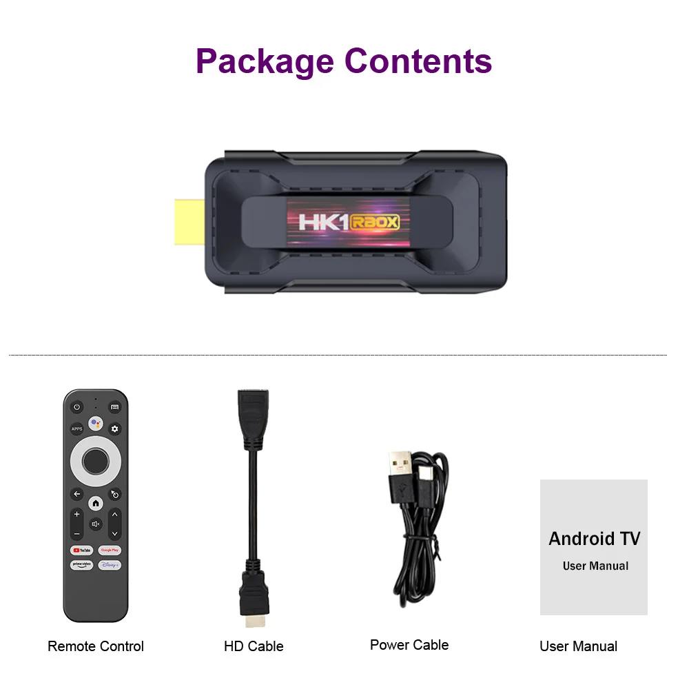 HK1 RBOX D8 Smart TV Stick Android 13.0 RK3528 Quad Core 2G 16G 4G 32G 8K Video 1080P AVE HD 5G Dual Wifi6 BT5.0 Media Player