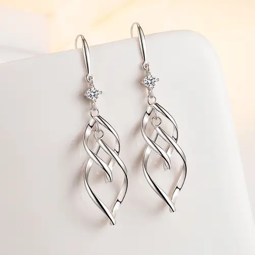 Tassel Beads Drop Earrings For Women 925 Sterling Silver Butterfly Long Boucle d'oreille oorbellen 2026 New Dangle Earring - Image 5