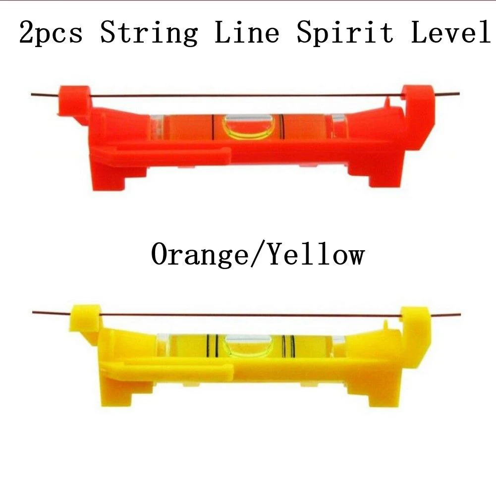 2 Pcs Line Hanging Bubble Level Gradienter For Building Construction String  Level Mini Horizontal Bubble Spirit Levels Tools