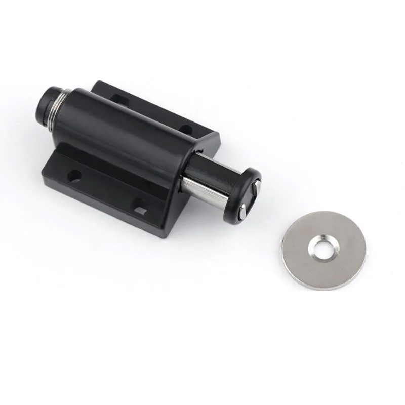 

1 шт. Магнитные защелки двери шкафа, автоматический захват, пружинный переключатель, кухонный ограничитель двери, ящик, мягкий тихий закрывающий бампер, Буферы