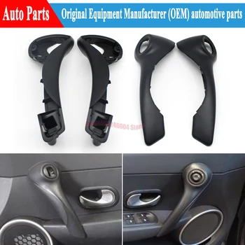 Per Renault Clio 3 MK3 2005-2009: Maniglia Interna Anteriore Sinistra e Destra con Copertura Esterna e Pannello di Controllo Interruttori