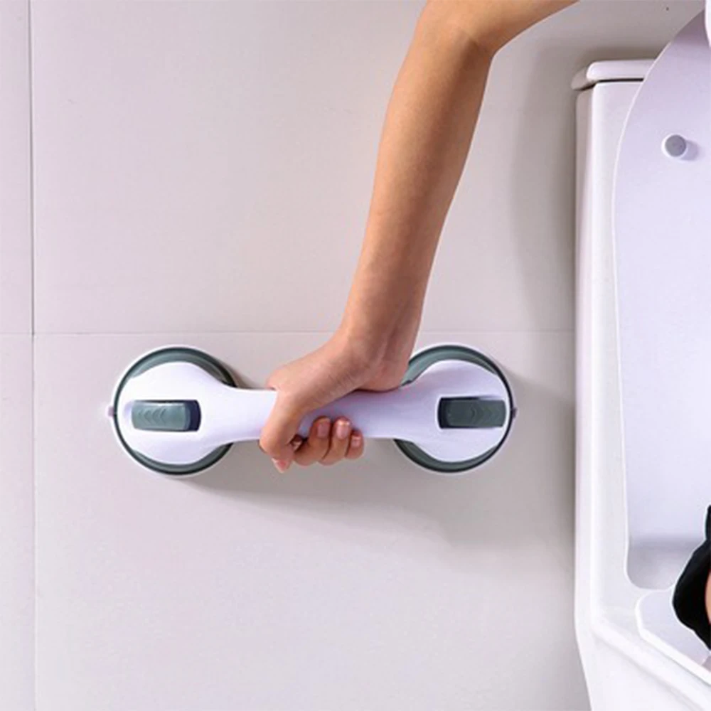 Bathroom armrest suction cup large glass door and window sliding door plastic suction cup non punching and scratch free handle shower grab bar