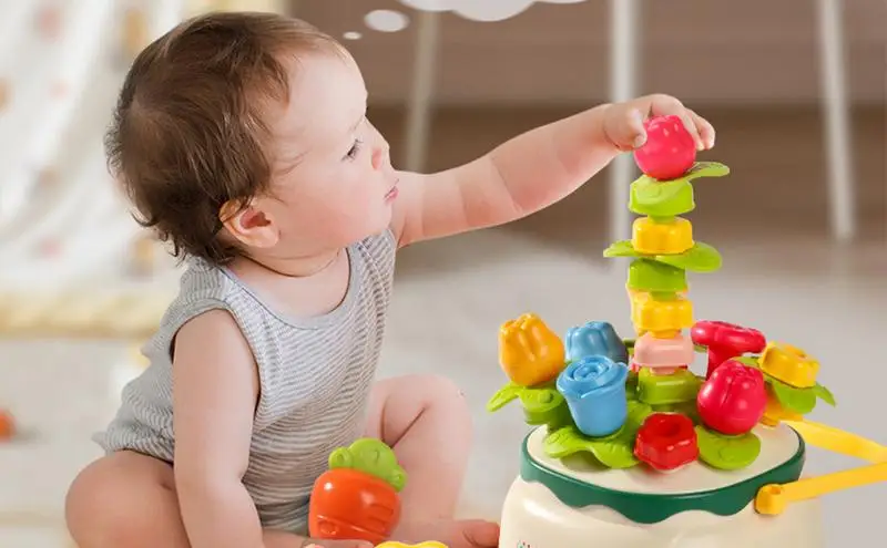 

41 шт., Детский конструктор «Роза»