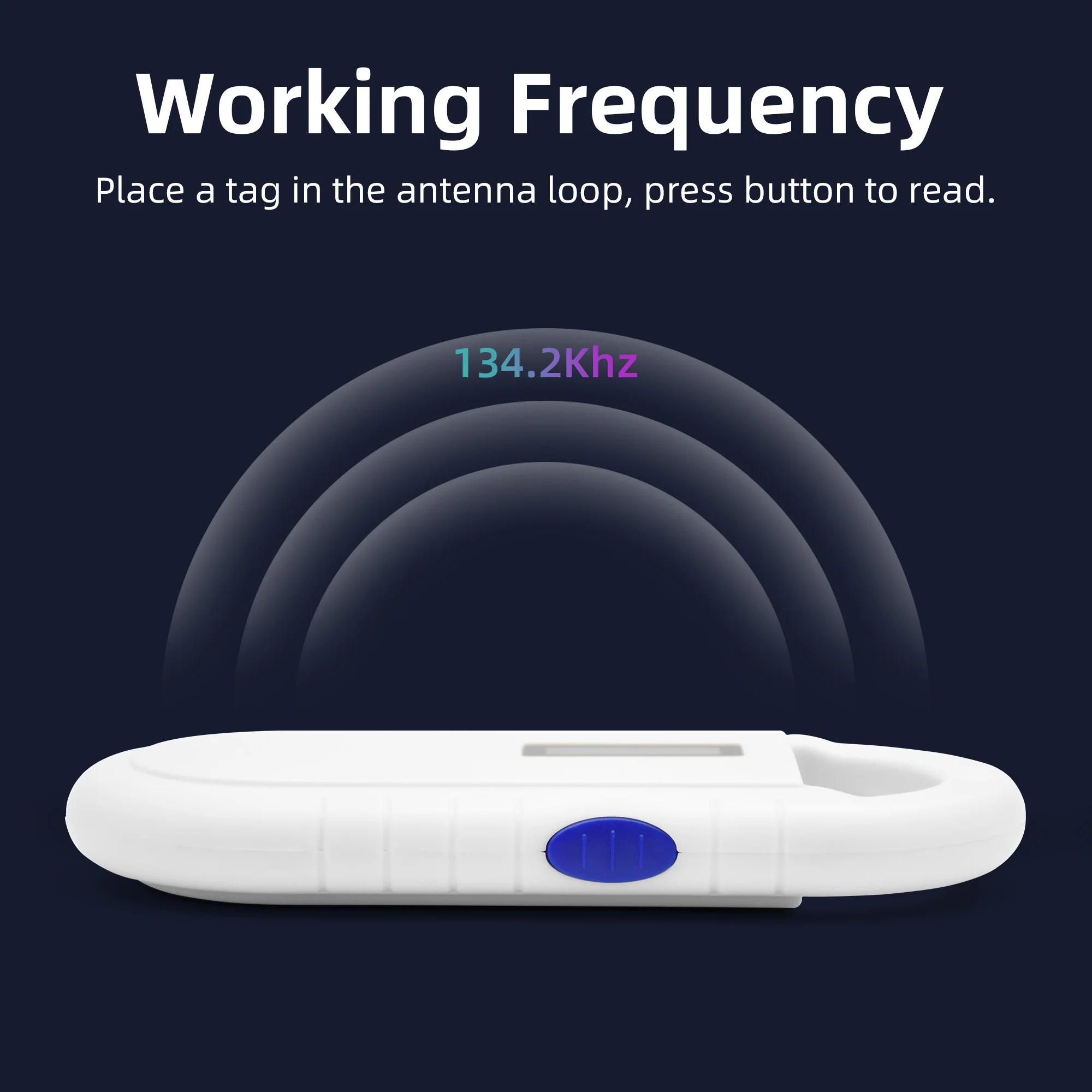 Microchip Reader ISENVO Rechargeable RFID EMID Micro Chip Reader