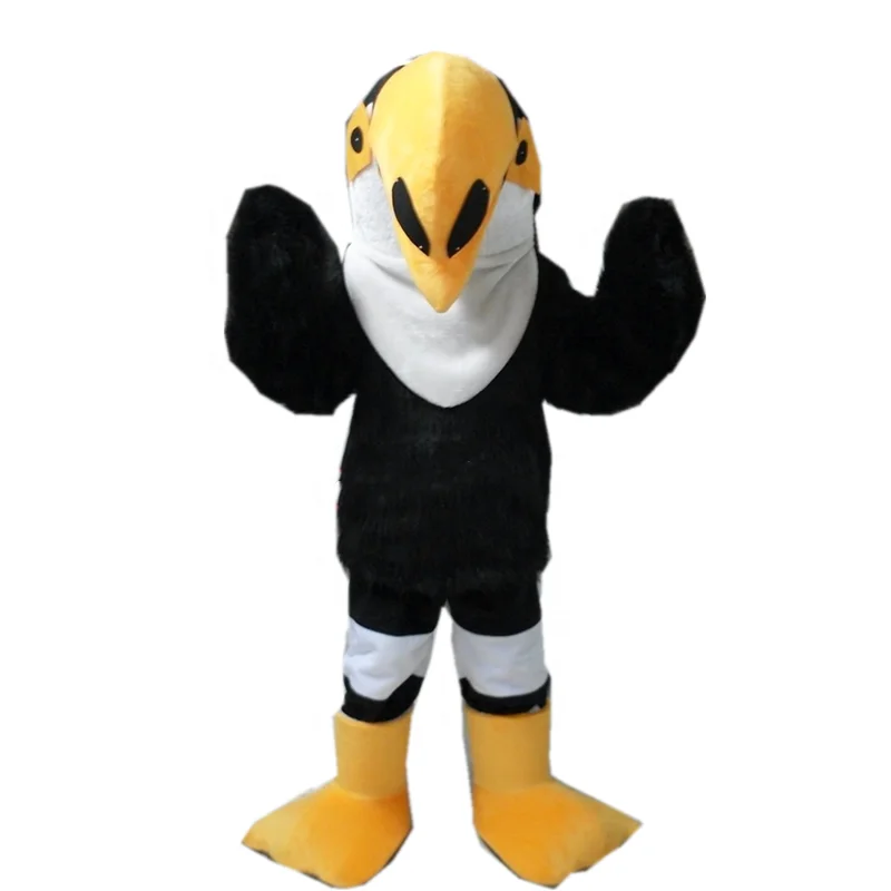

Black eagle mascot animal cosplay costume