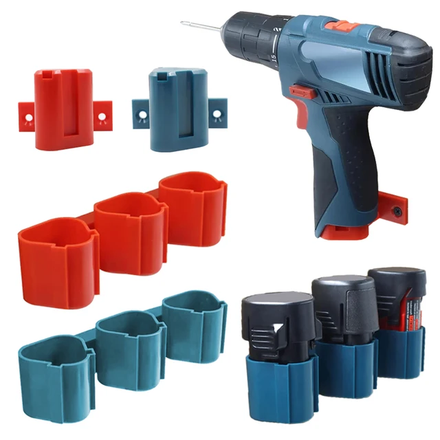 벽 장착형 배터리 거치대 도구 거치대, 마키타, 밀워키, 보쉬 10.8V, 12V, 디스플레이 랙 벽 장착형 배터리 거치대 도구 거치대, 마키타, 밀워키, 보쉬 10.8V, 12V, 디스플레이 랙