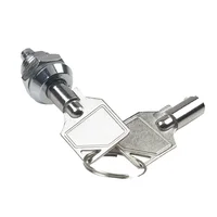 5 комплектов 12 мм замки для шкафа с трубчатыми ключами для шкатулки для драгоценностей, ящика, светильника, коробки, мебельная фурнитура «сделай сам» — изображение 6