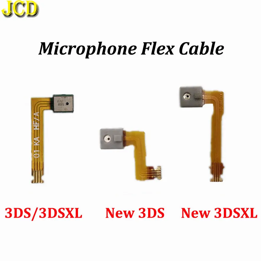 

Mic Microphone Ribbon Flex Cable For 3DS LL XL Replacement Voice Sound Record Cable Speaker Flex Cable For New 3DS 3DSXL 3DSLL