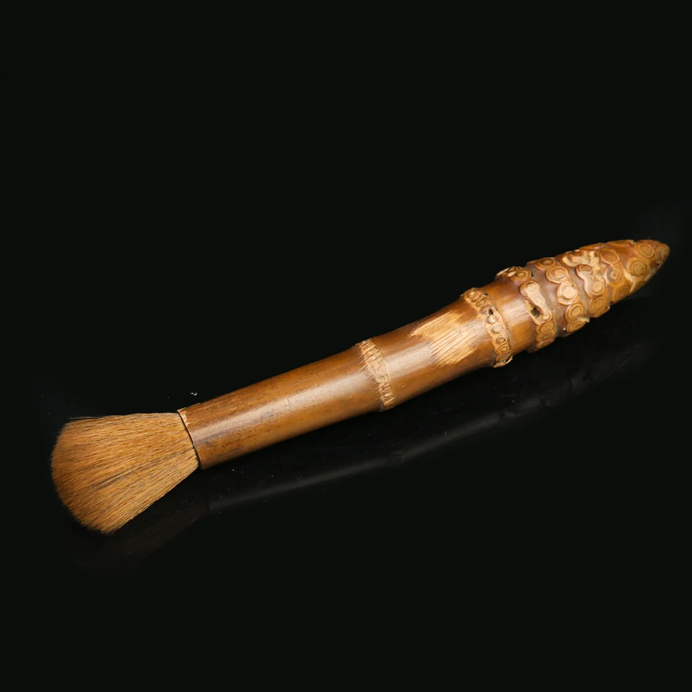 Natural Bamboo Root Tea Ceremony Accessories Teapot Brush Cleaning Tools Bamboo Crafts Zen Tea Table Decoration tea cleaning brush