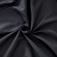 Drap de Lit en Coton Délavé Solide et Respectueux de la Peau pour Adulte, Drap pio Noir pour Document Queen/King, 1 Pièce 4