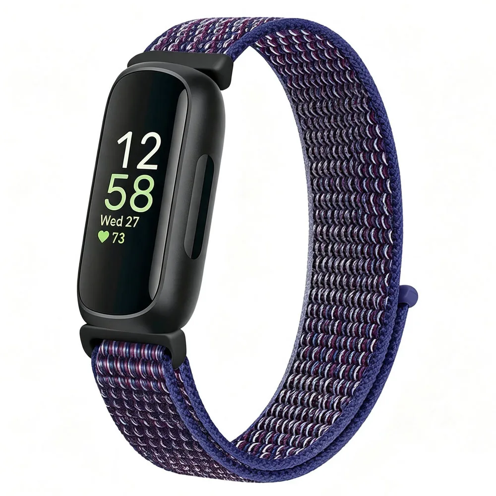 Breathable Elastic Nylon Braided Loop Strap - Versatile Bracelet Band Replacement Accessory