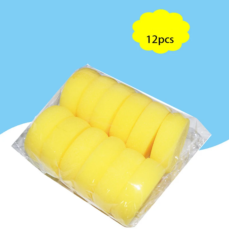 12Pcs/lot Round Shape Ceramic Foam Throwing Water Absorbing Sponge Sculpture Pottery Tools Accessory Керамические Аксессуары pottery tools clay sculpting tools pottery sculpting tools clay craft tool