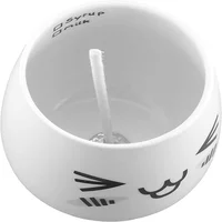 100pc metal candle wick sustainers tabs , Silver Waxed Carry wick holder for Wax Fixed Base Holder Stand candle making tool 2